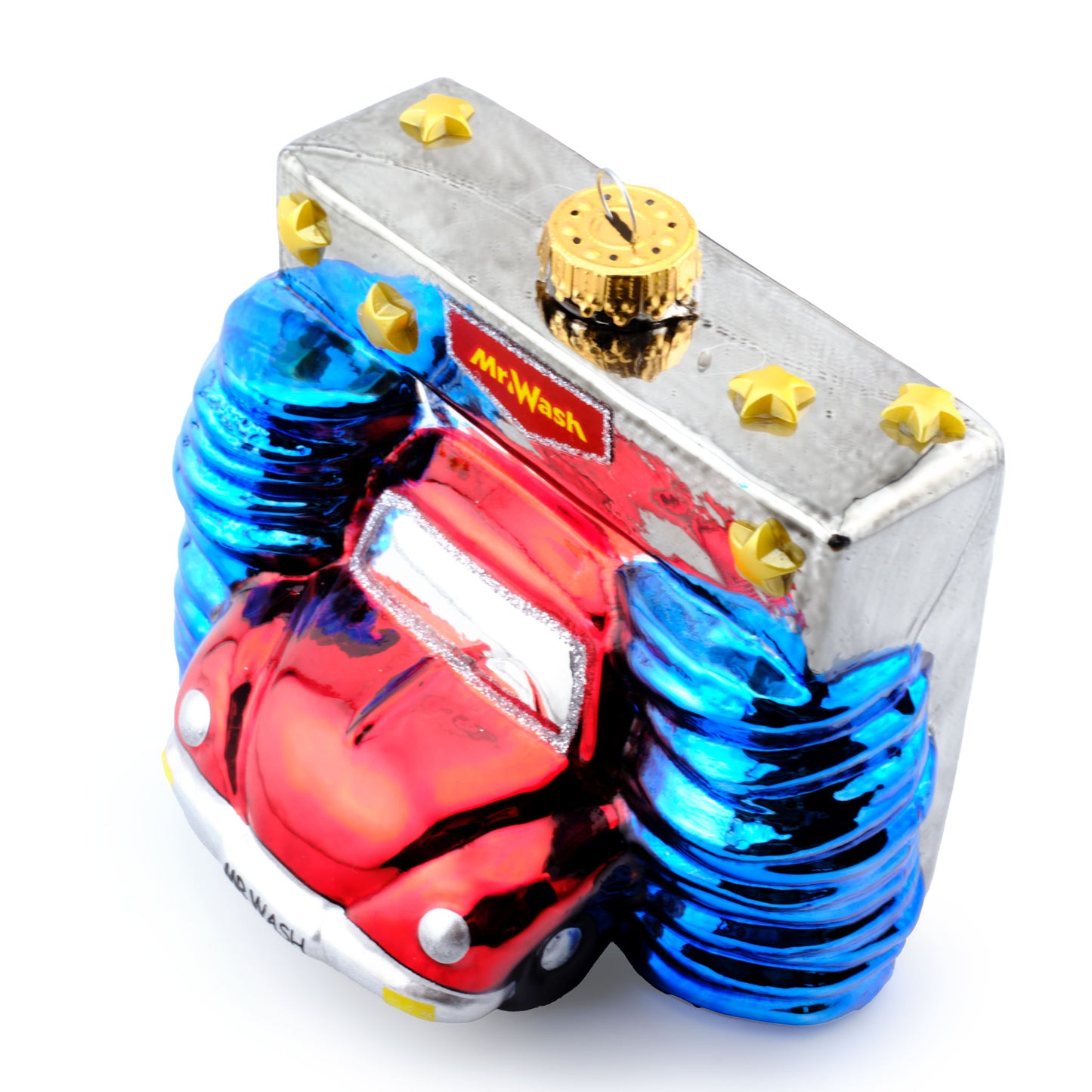 Mr. Wash Weihnachtsornament – Grün oder Rot: Ihr Glanzmoment am Baum