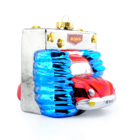 Mr. Wash Weihnachtsornament – Grün oder Rot: Ihr Glanzmoment am Baum