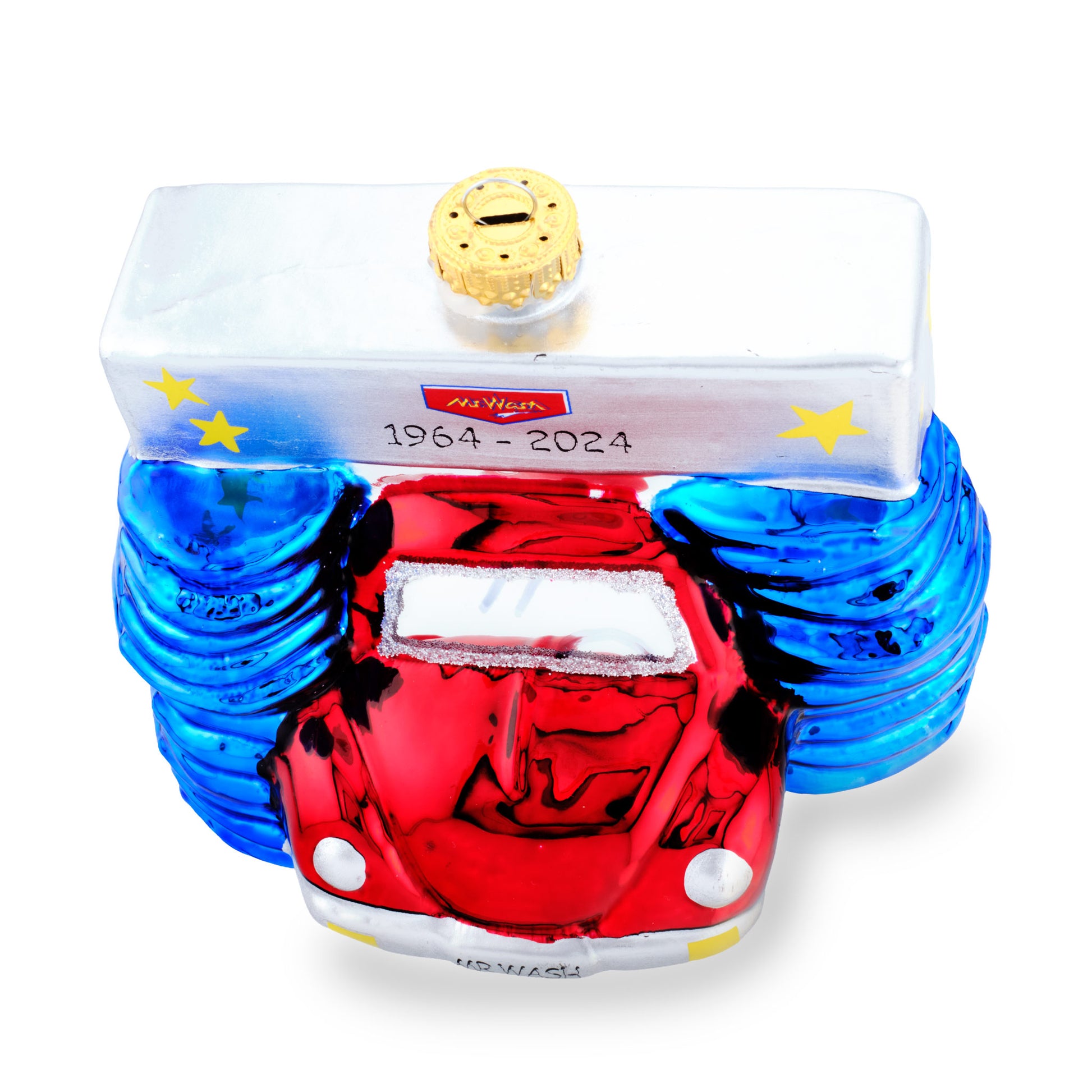 Weihnachtskugel 1964-2024 Ansicht von vorne oben