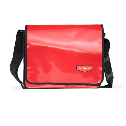 Urban Messenger Tasche Mr. Wash, rot, Ansicht von vorne