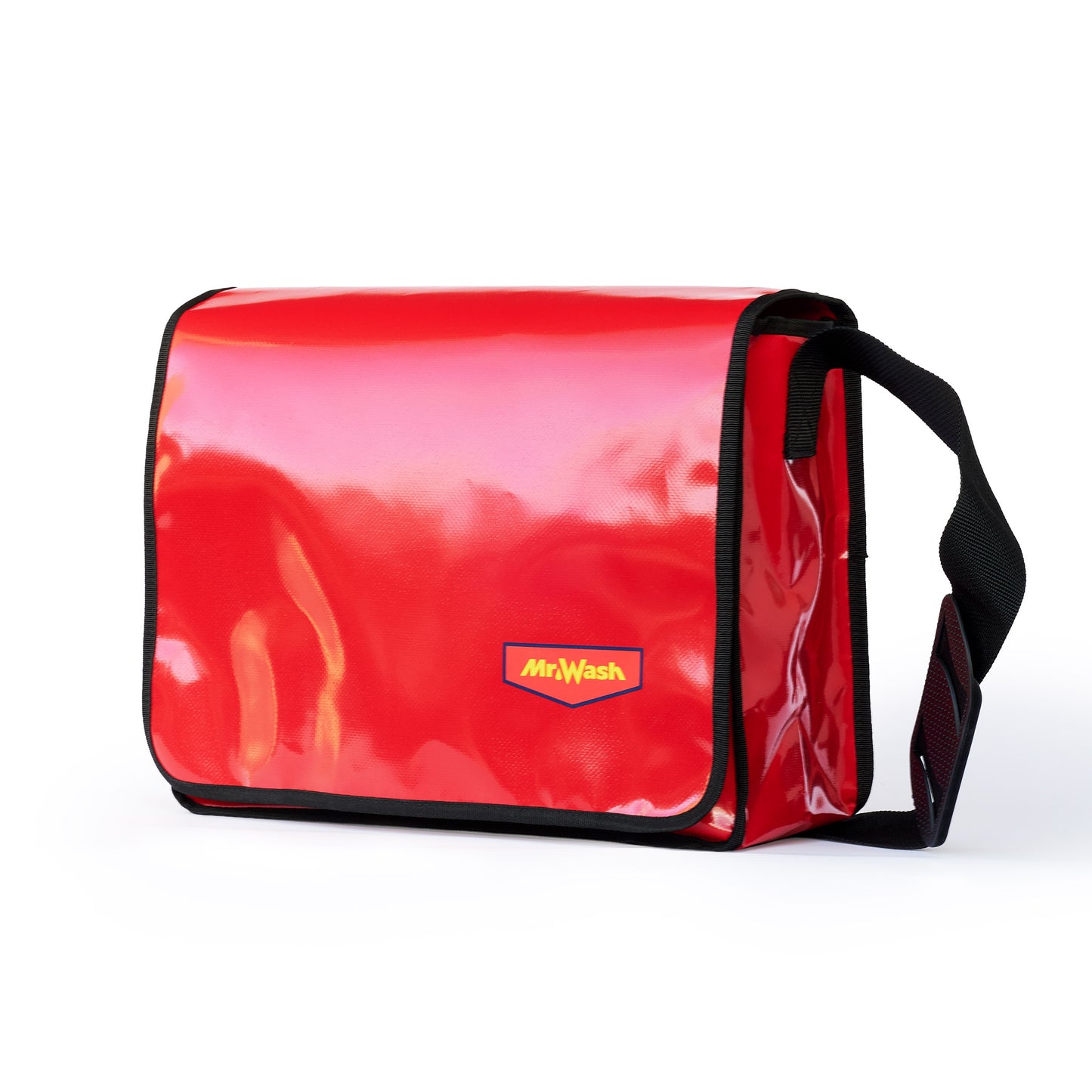 Urban Messenger Tasche Mr. Wash, rot, Ansicht von vorne links