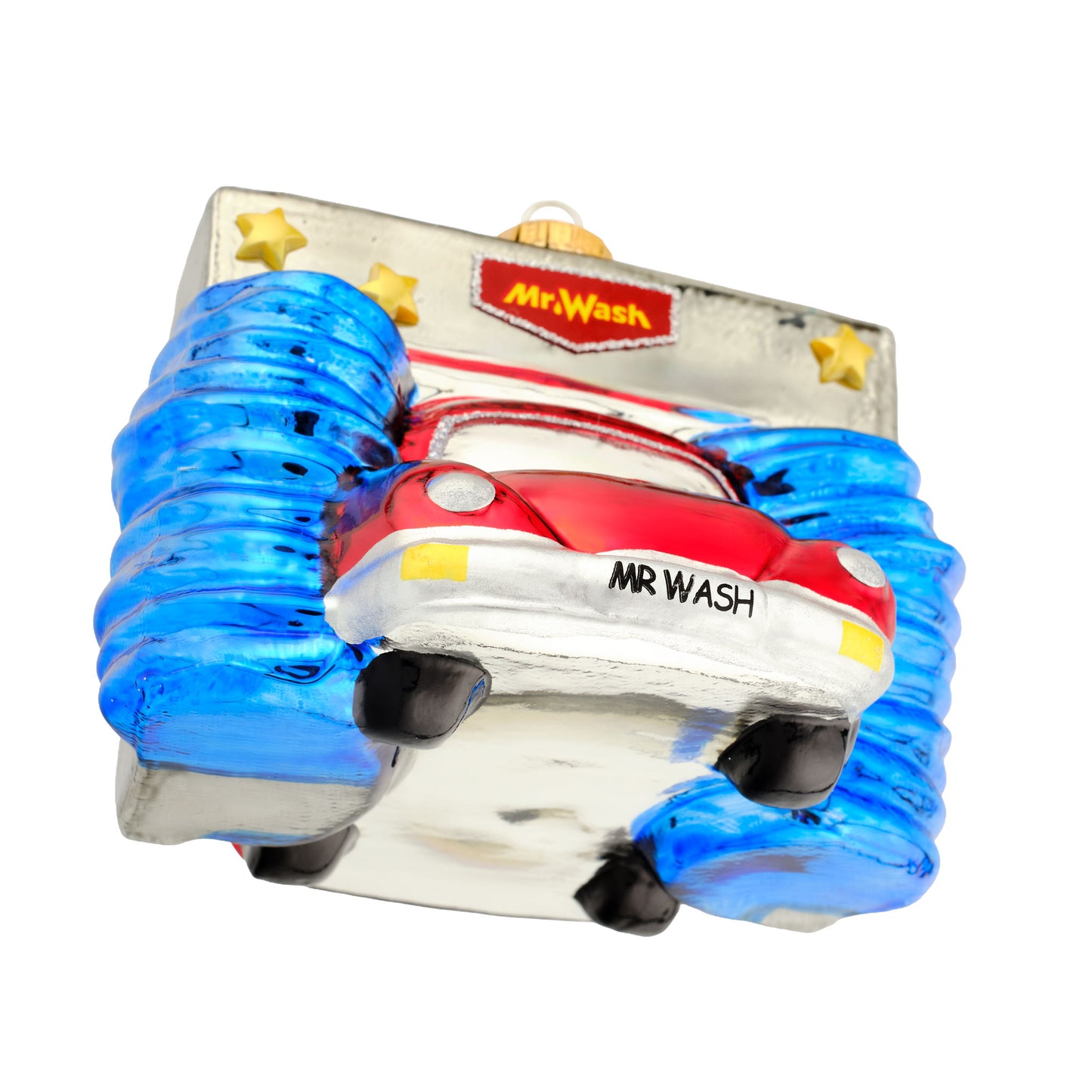 Mr. Wash Weihnachtsornament – Grün oder Rot: Ihr Glanzmoment am Baum