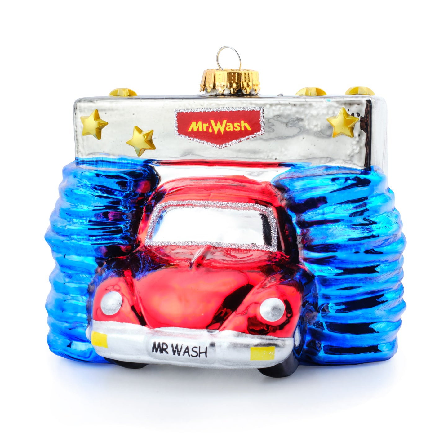 Mr. Wash Weihnachtsornament – Grün oder Rot: Ihr Glanzmoment am Baum