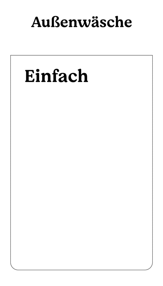 Icon der Wäsche Einfach