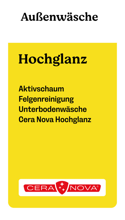 Icon der Wäsche Hochglanz